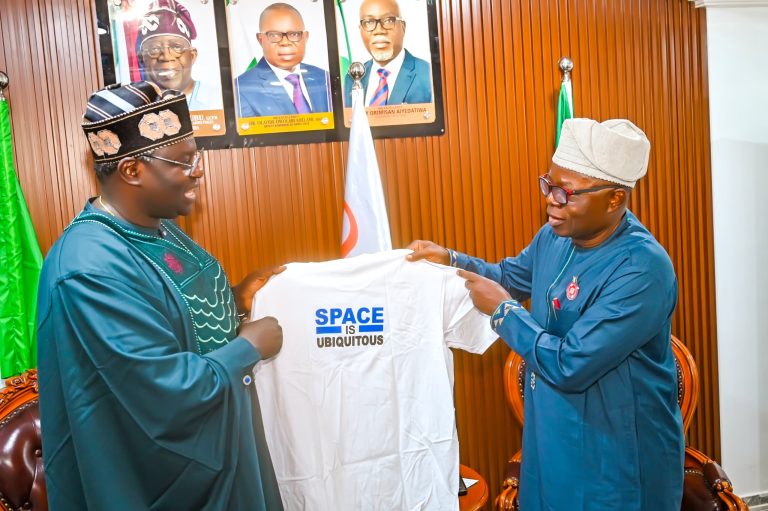 Aiyedatiwa Receives NASRDA DG, Reaffirms Ondo’s Readiness for Strategic Collaboration